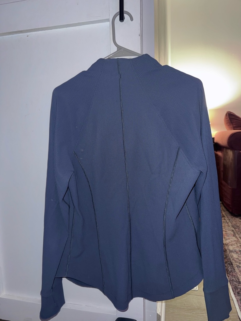 Athleta Salutation Ribbed Full Zip - Picture 4 of 5